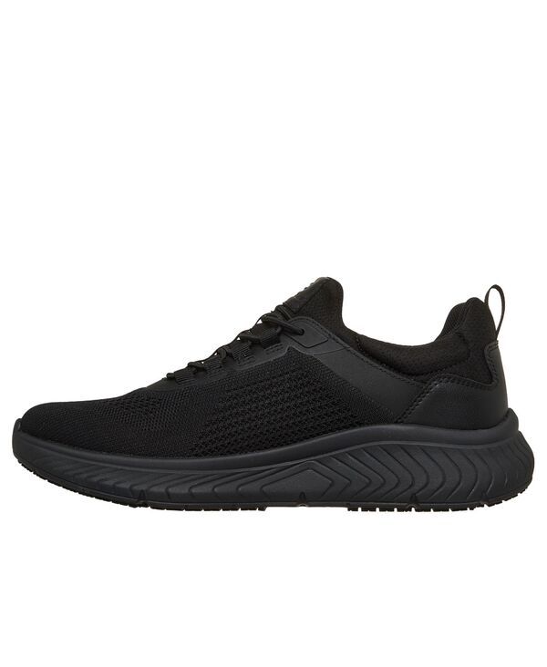 【送料無料】 スケッチャーズ メンズ スニーカー シューズ Mens Work Slip Resistant Arch Fit Crosser Rowynn Casual Work Sneakers