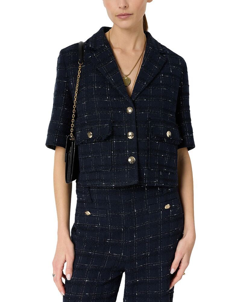 ジェラルド・ダレル レディース アウター ジャケット・ブルゾン Gerardarel Tae Buttoned Jacket Navy ネイビー