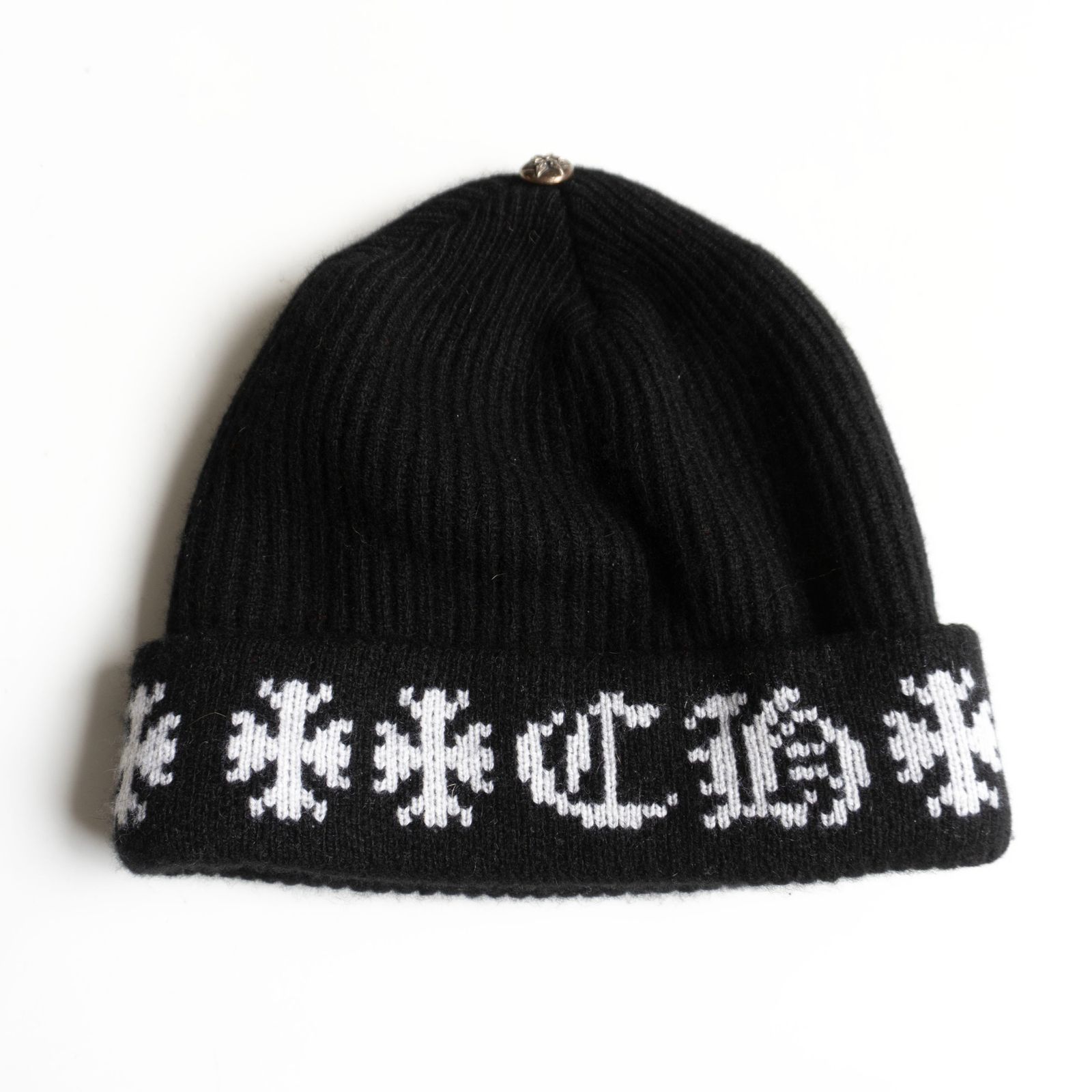 最高級】CHROME HEARTS【BIG DADDY CASHMERE KNIT BEANIE】 クロム 