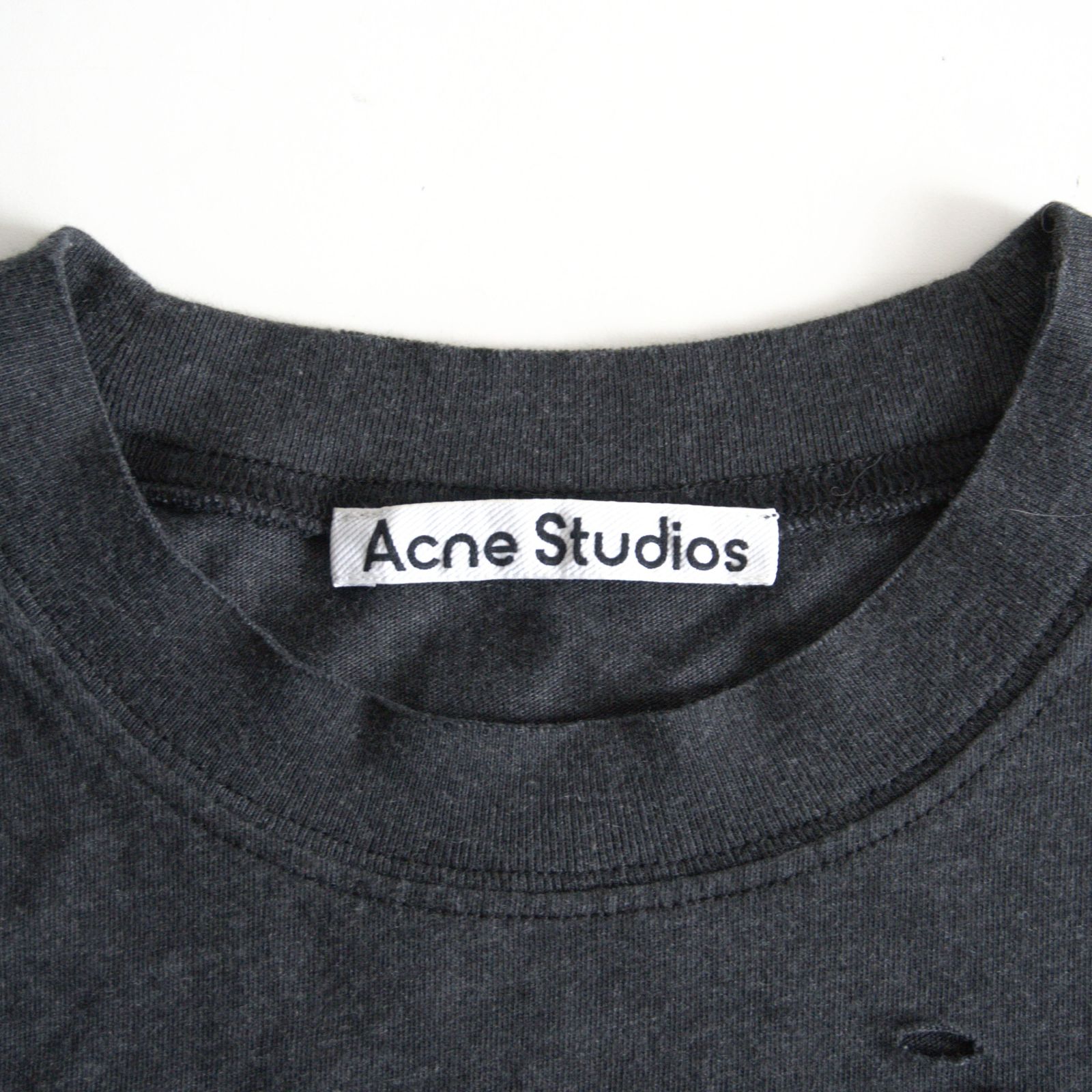【美品】Acne Studios 【PRINT LOGO Tee】S アクネストゥディオズ Tシャツ オーバーサイズ 26060195
