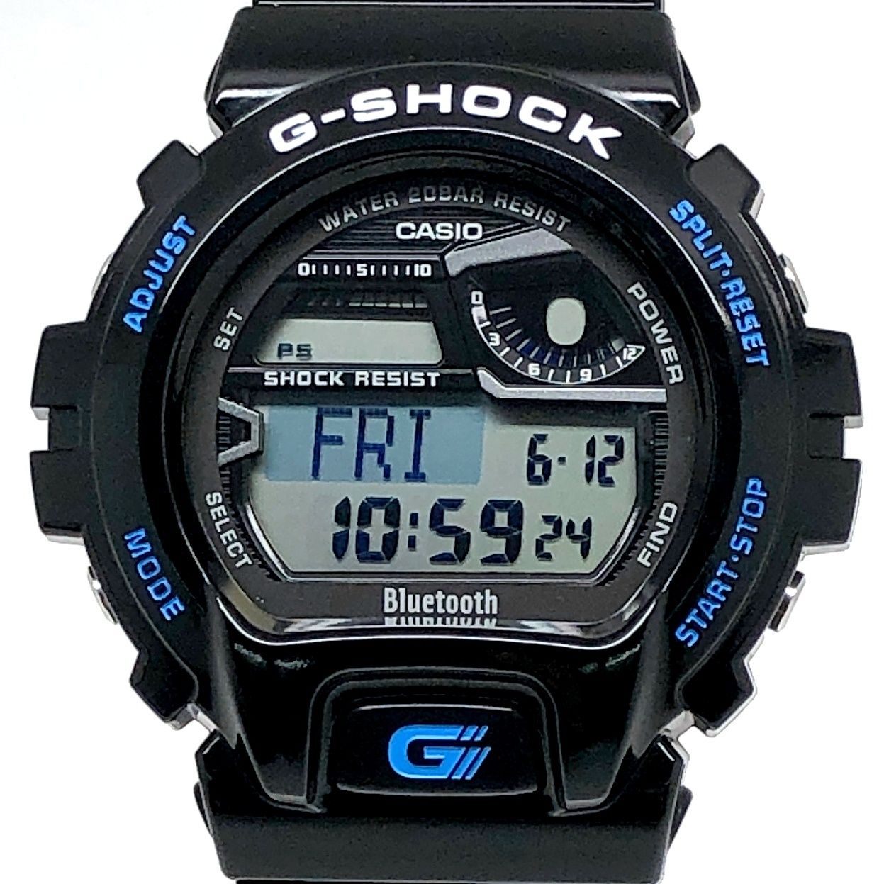 G-SHOCK ジーショック GB-6900-1 光沢塗装 ブラック ブルー LEDライト搭載 ※Bluetooth通信機能使用不可 2012年3月発売 G-SHOCK ジーショック GB-6900-1 光沢塗装 ブラック ブルー LEDライト
