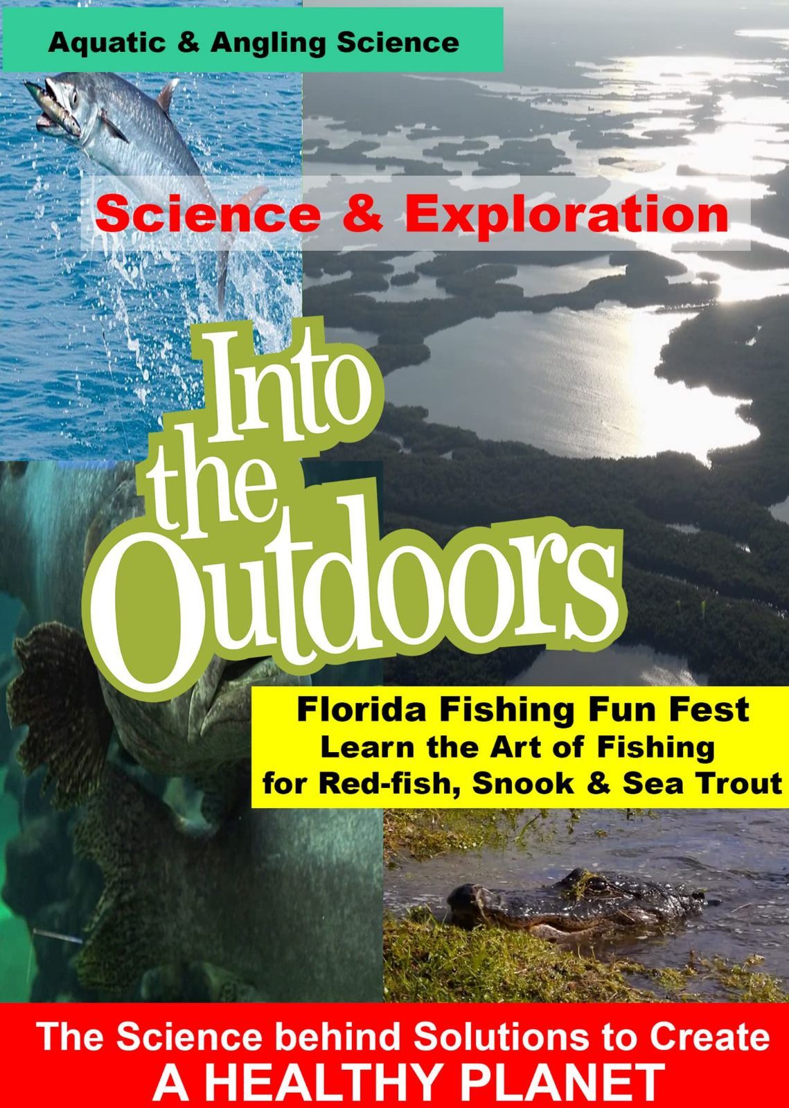 Florida Fishing Fun Fest - Learn the Art of Fishing for Red-fish, Snook & Sea Trout [DVD]