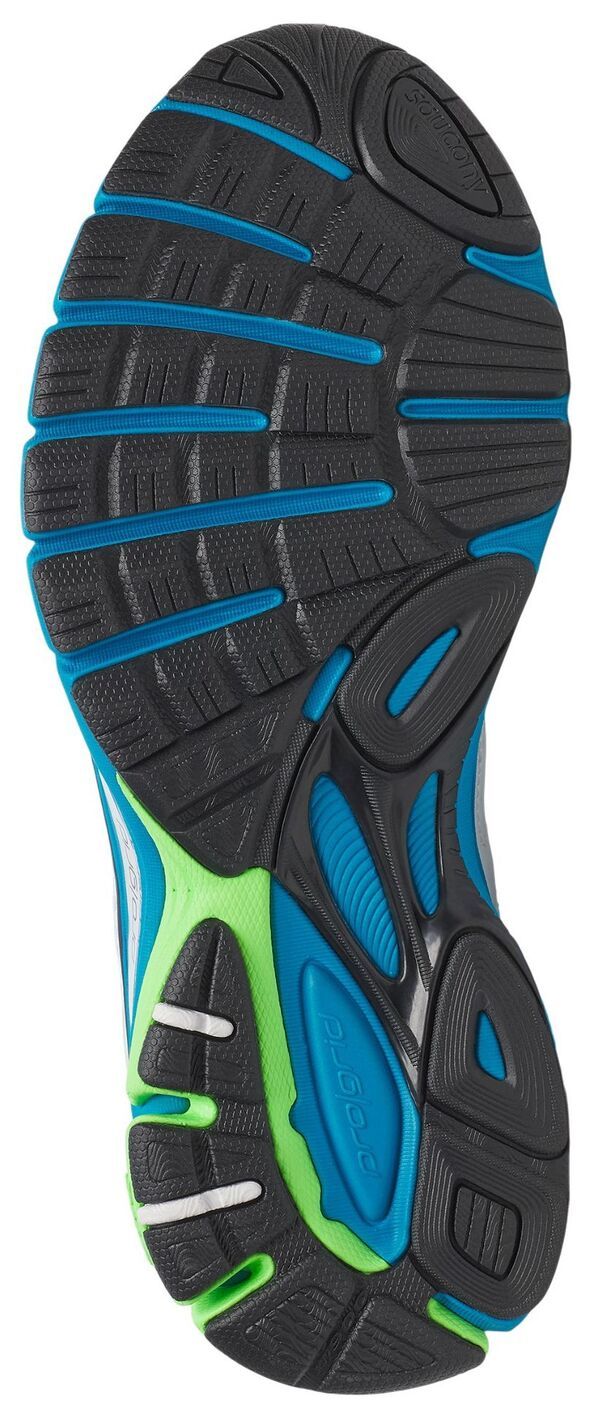 サッカニー メンズ シューズ スニーカー Saucony Mens ProGrid Guide 7 Shoes WhiteBlue ホワイト