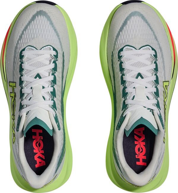 ホカオネオネ メンズ シューズ スニーカー HOKA Mens Mach 7 Running Shoes FrostNeon Yuzu