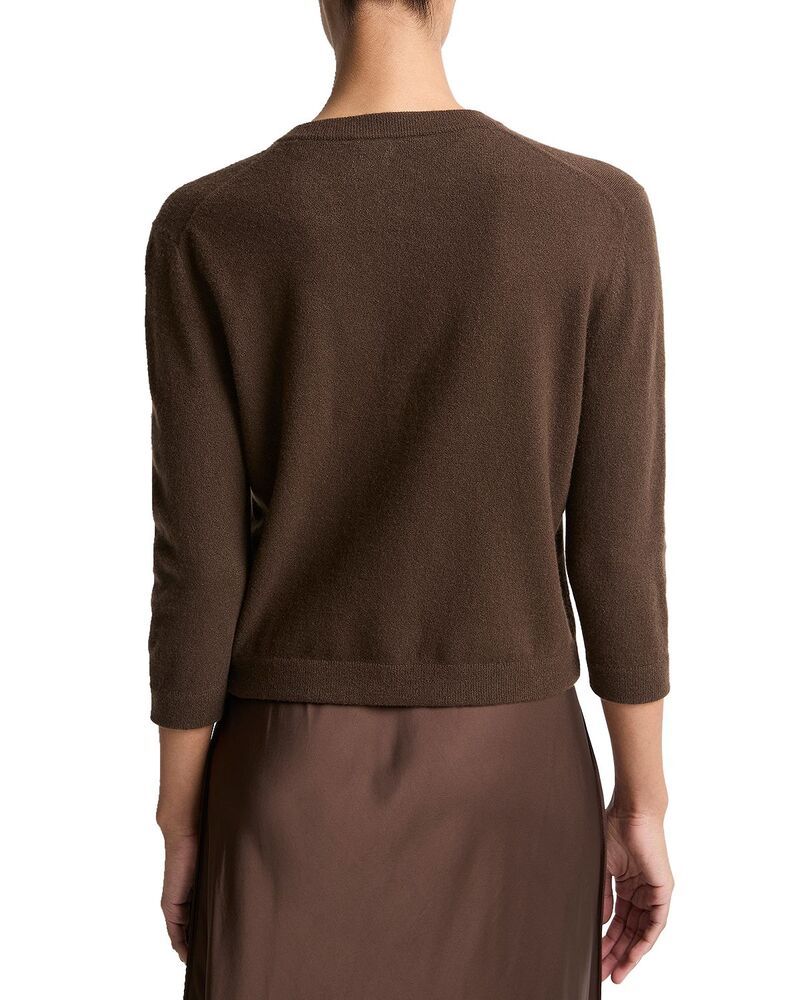 ヴィンス レディース アウター カーディガン Vince Pocket Cardigan Dark Bark ヴィンス レディース アウター カーディガン Vince Pocket Cardigan Dark Bark