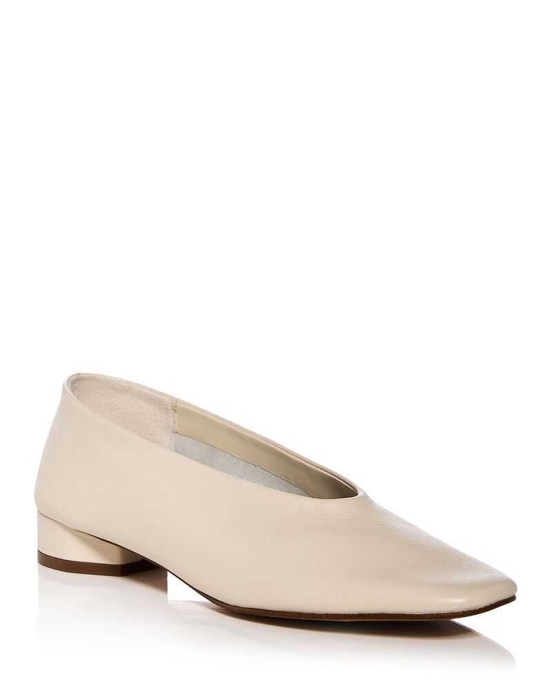 アクア レディース シューズ パンプス AQUA Womens Amira Flats Exclusive Bone Leather