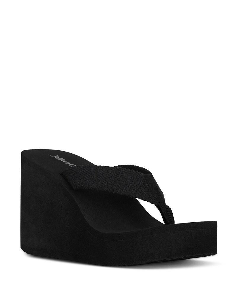 ジェフリー キャンベル レディース シューズ サンダル プラットフォーム Jeffrey Campbell Womens Astria 2 Thong Platform Sandals Black ブ