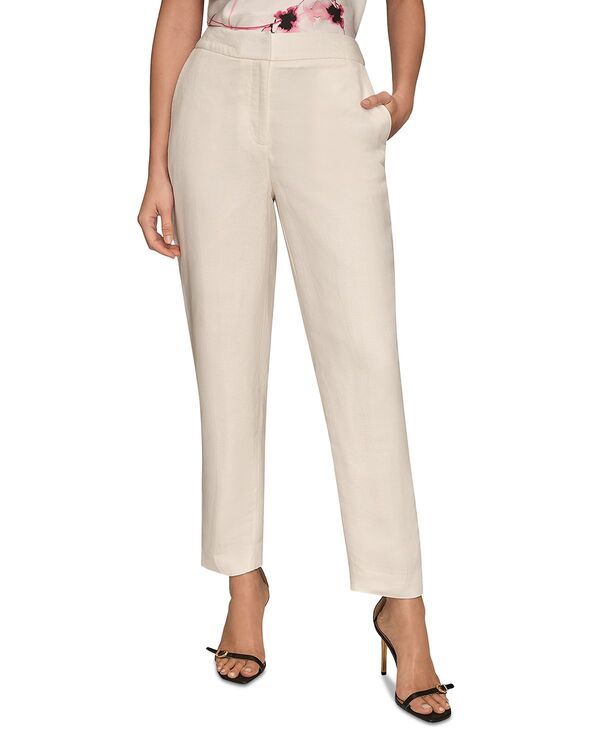 ダナ キャラン ニューヨーク レディース ボトムス カジュアルパンツ アンクル Donna Karanew York Slim Ankle Pants Cream クリーム
