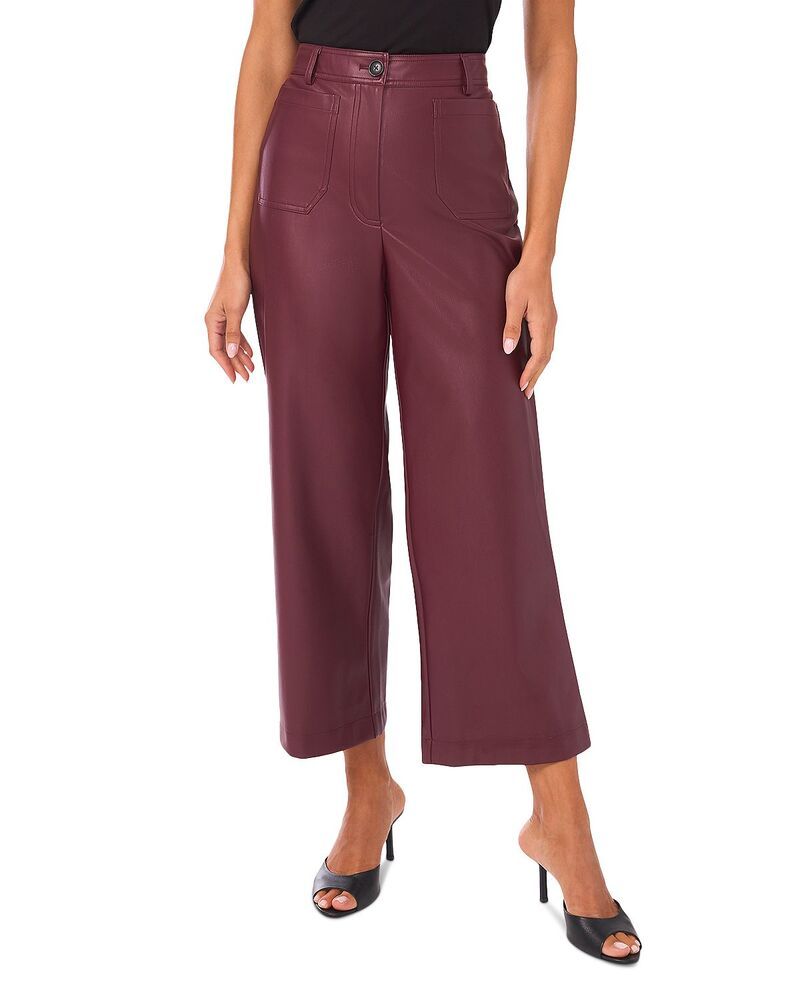ヴィンスカムート レディース ボトムス カジュアルパンツ クロップド VINCE CAMUTO Cropped Front Pocket Pants Boysenberry