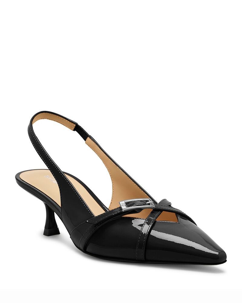 スチュアート ワイツマン レディース シューズ パンプス Stuart Weitzman Womens Georgie 50 Slingback Pumps Black ブラック