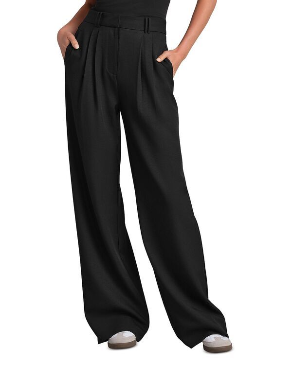 ローヌ レディース ボトムス カジュアルパンツ ワイドレッグ Rhone Horizon Wide Leg Pants Pure Black ブラック