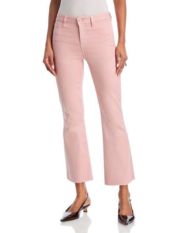 ラジャンス レディース ボトムス デニムパンツ クロップド ジーンズ LAGENCE Kendra High Rise Cropped Flared Jeans in Pale Rose Pale R