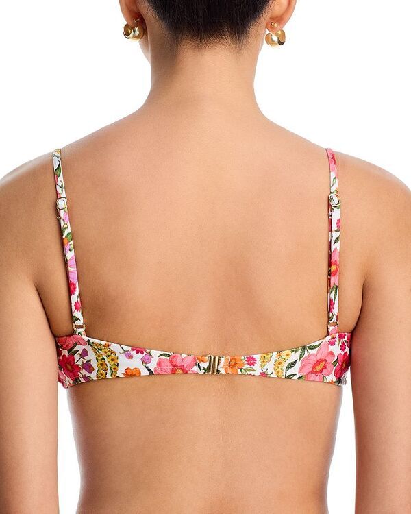 ファーム レディース 水着 トップのみ FARM Rio Banana Flowers Bikini Top OffWhite オフホワイト