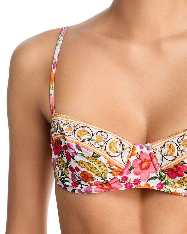 ファーム レディース 水着 トップのみ FARM Rio Banana Flowers Bikini Top OffWhite オフホワイト
