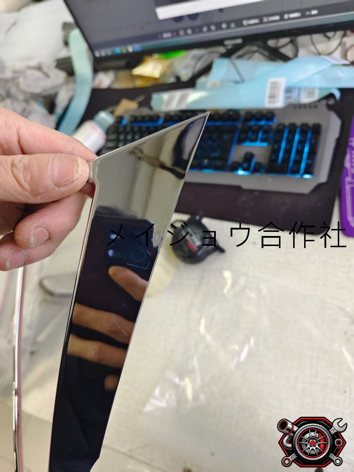 売れ筋14-16年式 エクストレイル テールランプ装飾バー ABS製4点セット テールランプアクセサリー 簡単取付！cp612