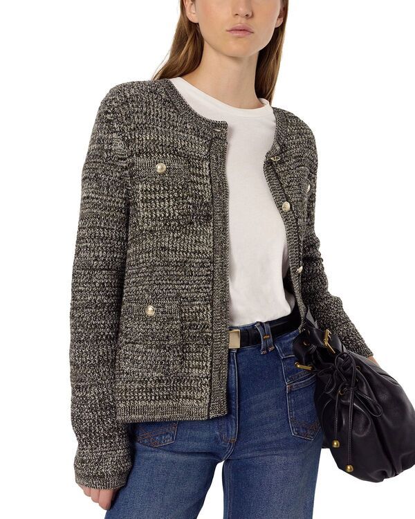 ジェラルド・ダレル レディース アウター カーディガン Gerardarel Edeline Cardigan Khaki Green グリーン