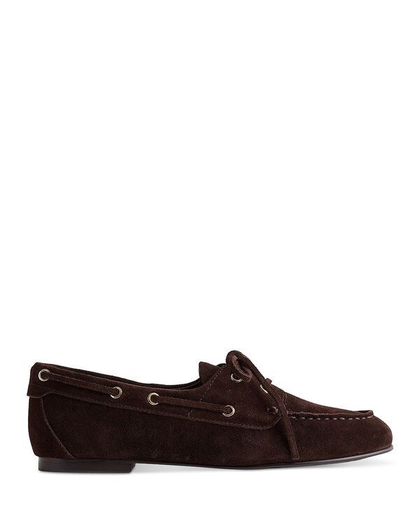 メイドウェル レディース シューズ Madewell Womens Jamie Boat Shoes Dark Carob
