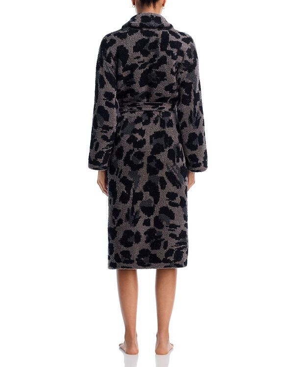 ベアフットドリームス レディース アンダーウェア ナイトウェア BAREFOOT DREAMS CozyChic Exploded Leopard Robe Exclusive Mineral Mu