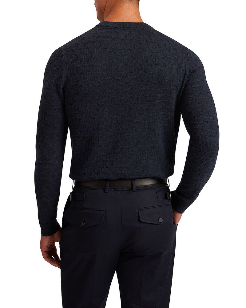 テッドベーカー メンズ アウター ニット・セーター クルーネック Ted Baker Sainsy Crewneck Sweater Navy ネイビー テッドベーカー メンズ アウター ニット・セーター クルーネック Ted Baker Sainsy Crewneck Sweater Navy ネイビー