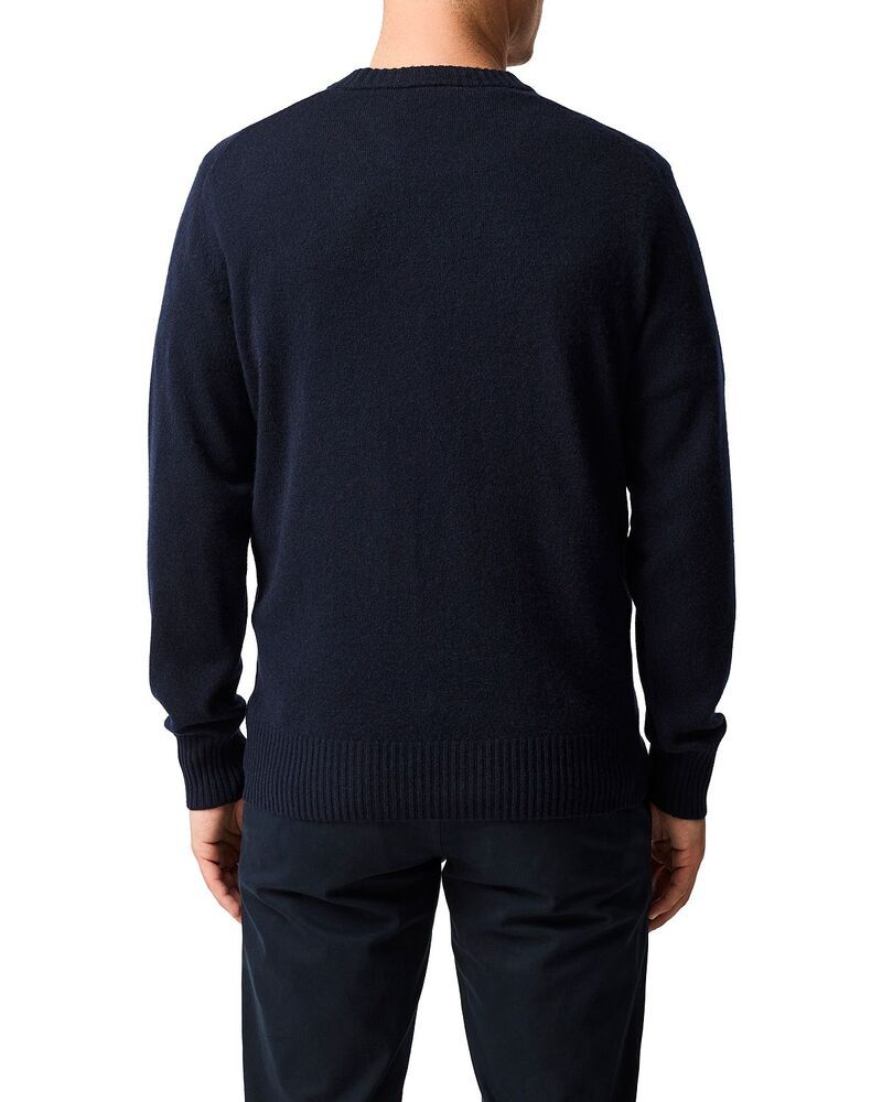 ロッドアンドグン メンズ アウター ニット・セーター クルーネック ウール Rodd Gunn Stewart Island Wool Cashmere Crewneck Sweater Midnig