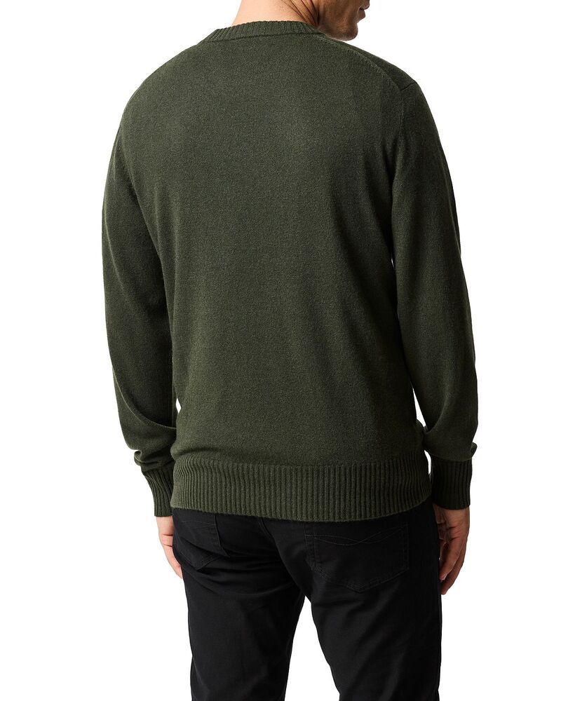 ロッドアンドグン メンズ アウター ニット・セーター クルーネック ウール Rodd Gunn Stewart Island Wool Cashmere Crewneck Sweater Fatigu ロッドアンドグン メンズ アウター ニット・セーター クルーネック ウール Rodd Gunn Stewart Island Wool Cashmere Crewneck Sweater Fatigu