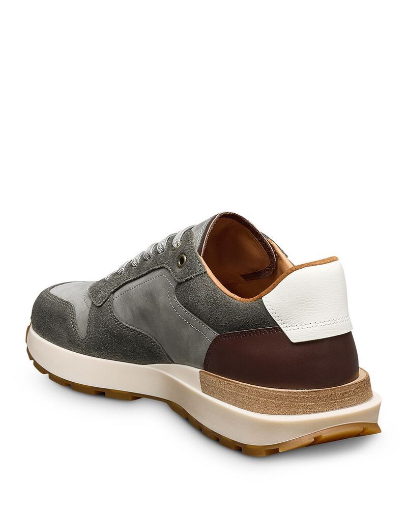 アレン エドモンズ メンズ シューズ スニーカー レザー Allen Edmonds Mens Lionelow Top Leather Sneakers Grey グレー