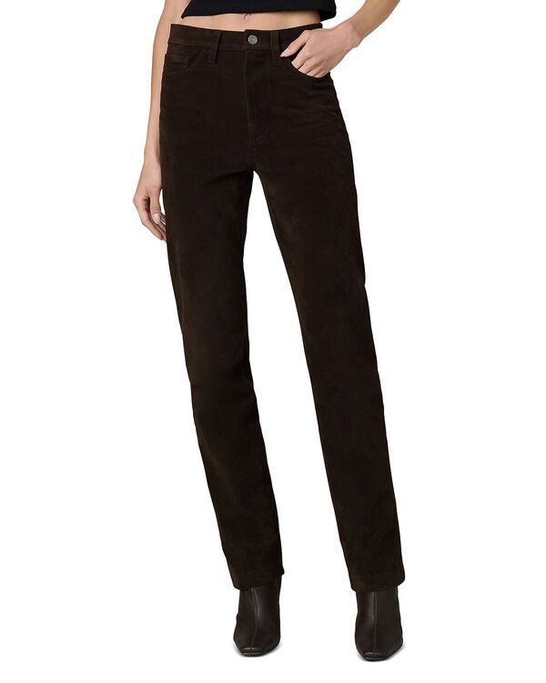 ジョーズジーンズ レディース ボトムス デニムパンツ スエード Joes Jeans The Margot Slim Faux Suede Jeans in Dark Chocolate Dark C