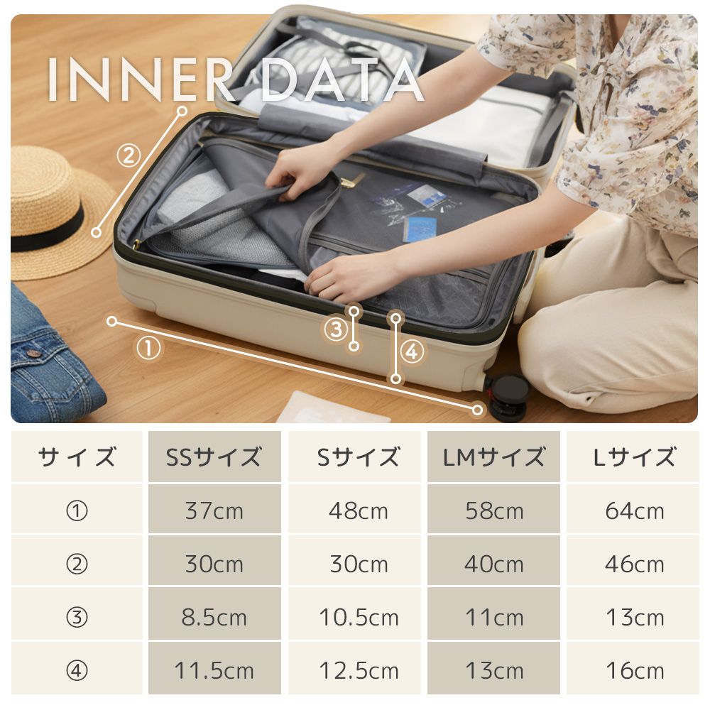 スーツケース 大型 Lサイズ 受託手荷物 取り外しできる キャスター 軽量 大容量 静音8輪 ストッパー ドリンクホルダー 静音 海外 国内 旅行 ビジネス 88L 97L Proevo TWO-TONE 10004E