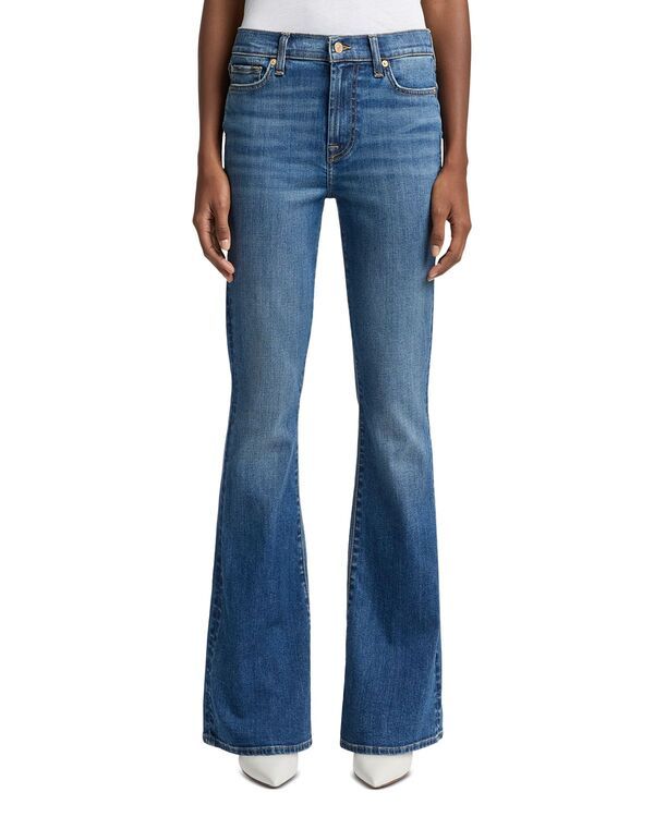 セブンフォーオールマンカインド レディース ボトムス デニムパンツ フレア ジーンズ 7 For All Mankind High Rise Ali Flared Leg Jeans in Royal