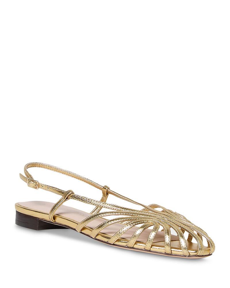ロフラー ランダル レディース シューズ サンダル Loefflerandall Womens Devon Lattice Slingback Sandals Gold ゴールド