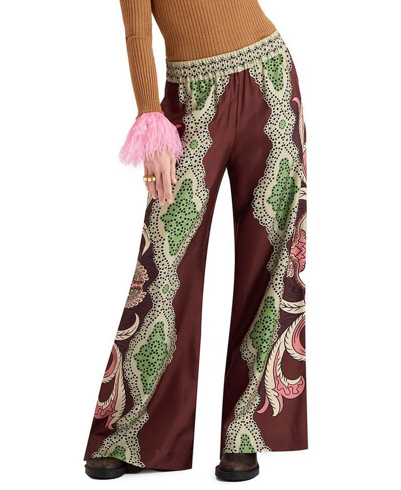 ラ・ダブル・ジェイ レディース ボトムス カジュアルパンツ レース La DoubleJ Palazzo Pants Bounty Placee Portal Placee Testa Di Moro