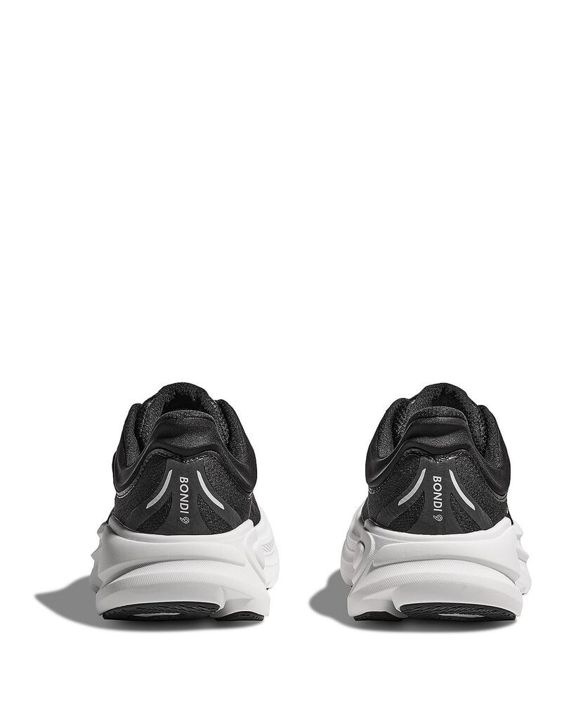 ホカオネオネ メンズ シューズ スニーカー レース HOKA Mens Bondi 9 Lace Up Running Sneakers Black White ホワイト ホカオネオネ メンズ シューズ スニーカー レース HOKA Mens Bondi 9 Lace Up Running Sneakers Black White ホワイト