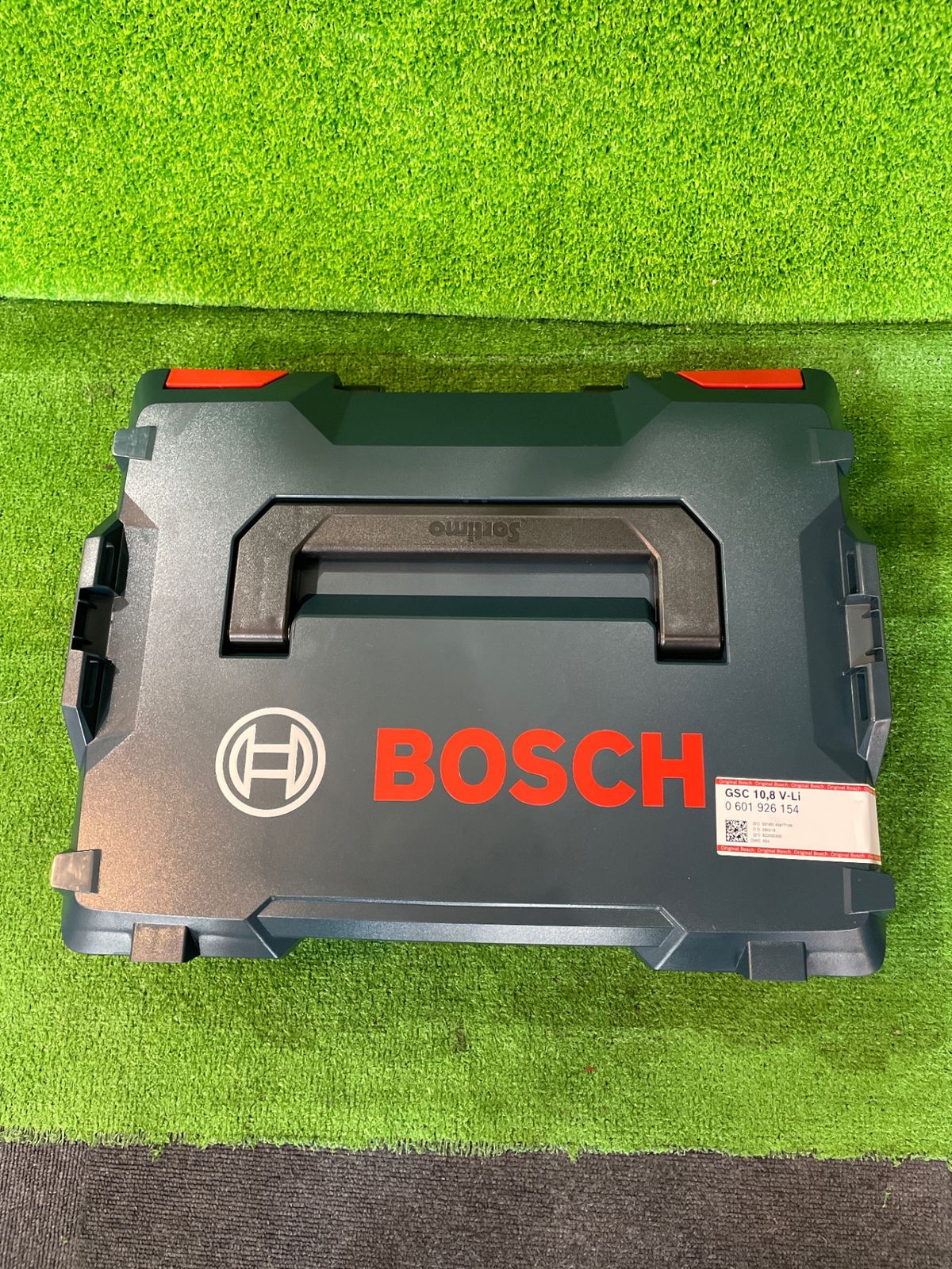 【未使用】ボッシュ(BOSCH) GSC10.8V-LIN2 バッテリーシェア コードレスシャー 本体・充電器・リチウムイオンバッテリー・1個(2.0Aｈ)※現状品(テ-163)