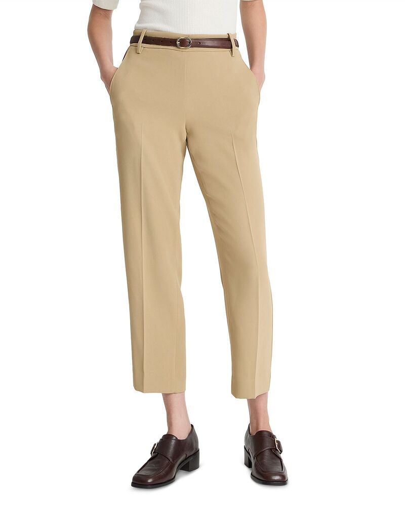 ヴィンス レディース ボトムス カジュアルパンツ Vince Mid Rise Tapered Pants Cobble Stone ストーン