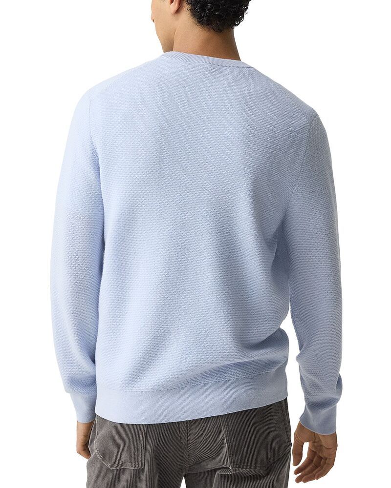 セオリー メンズ アウター ニット・セーター クルーネック Theory Maden Textured Crewneck Sweater Olympic セオリー メンズ アウター ニット・セーター クルーネック Theory Maden Textured Crewneck Sweater Olympic