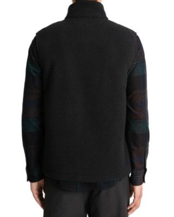 ヴィンス メンズ アウター ベスト フリース Vince Teddy Fleece Full Zip Vest Black ブラック ヴィンス メンズ アウター ベスト フリース Vince Teddy Fleece Full Zip Vest Black ブラック