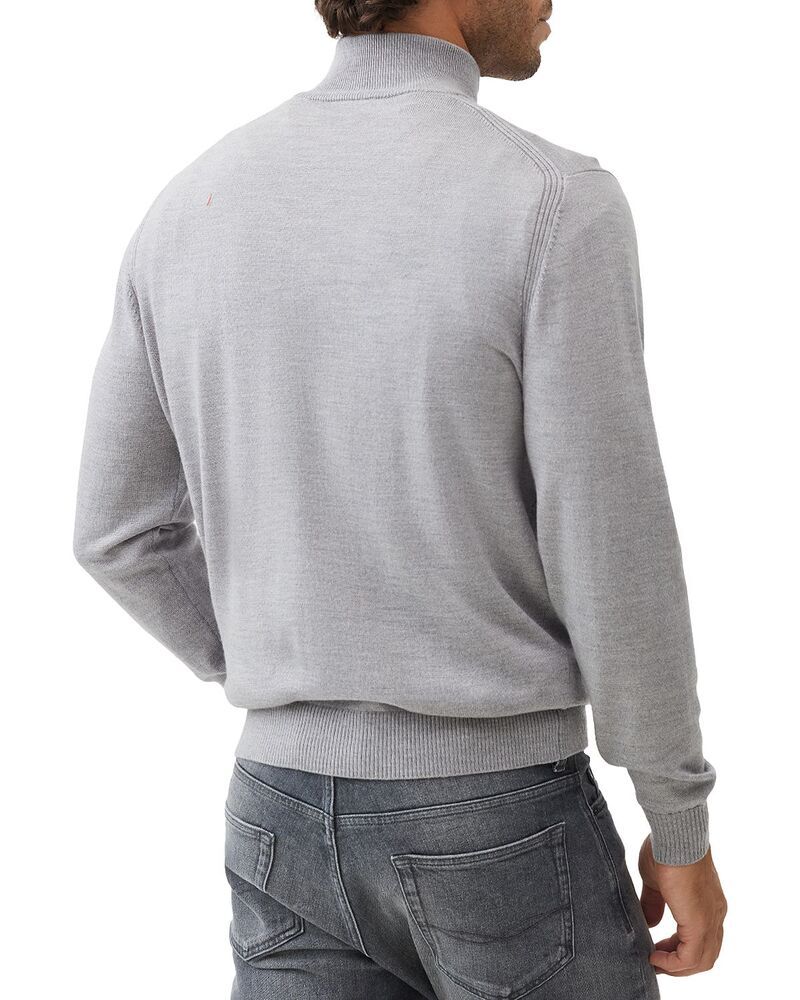 ロッドアンドグン メンズ アウター ニット・セーター ハーフジップ Rodd Gunn Calderwell Quarter Zip Sweater Smoke スモーク