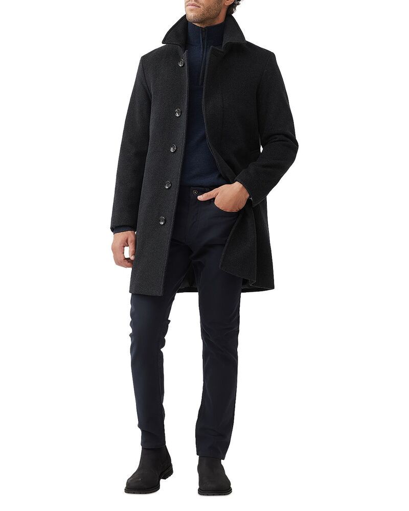 ロッドアンドグン メンズ アウター ニット・セーター ハーフジップ Rodd Gunn Calderwell Quarter Zip Sweater Midnight ロッドアンドグン メンズ アウター ニット・セーター ハーフジップ Rodd Gunn Calderwell Quarter Zip Sweater Midnight