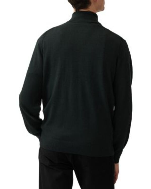 ロッドアンドグン メンズ アウター ニット・セーター ハーフジップ Rodd Gunn Calderwell Quarter Zip Sweater Forest フォレスト