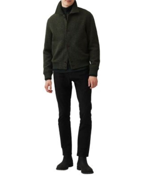 ロッドアンドグン メンズ アウター ニット・セーター ハーフジップ Rodd Gunn Calderwell Quarter Zip Sweater Forest フォレスト