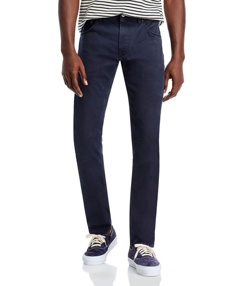 PT トリノ メンズ ボトムス デニムパンツ スリムフィット コットン PTorino Cotton Stretch Twill Slim Fit 5 Pocket Pants Navy ネイビー