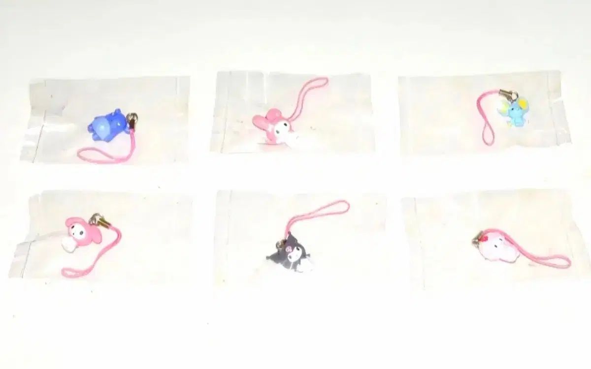 サンリオガチャ6種セット マイメロディガチャ フラットガチャ ピアノガチャ