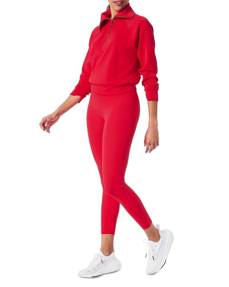 スパンク レディース ボトムス レギンス ブーツ SPANX SPANXshape Booty Boost 78 Legging Spanx Red レッド