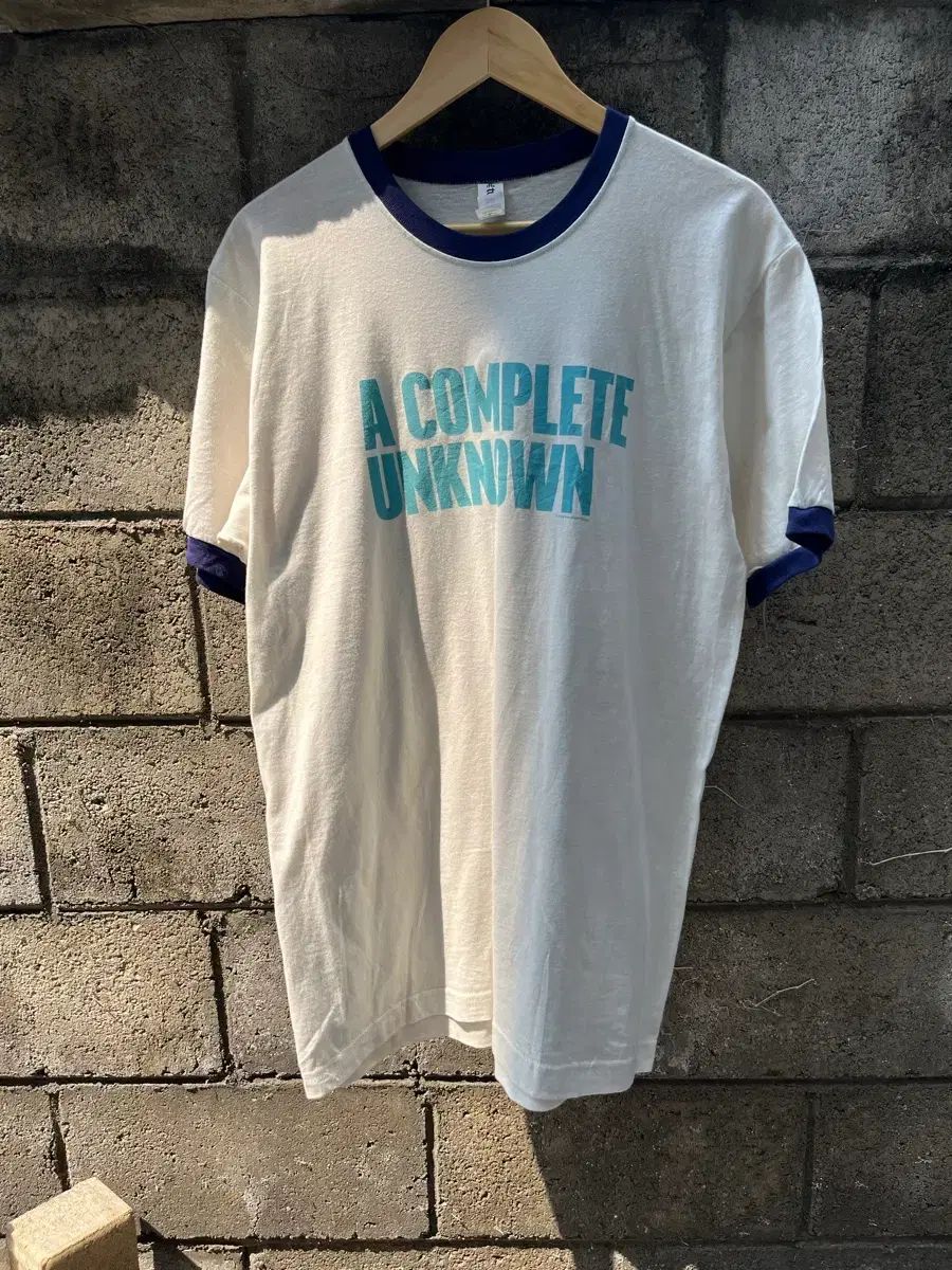 ヴィンテージ tultex 白 リンガー Tシャツ L