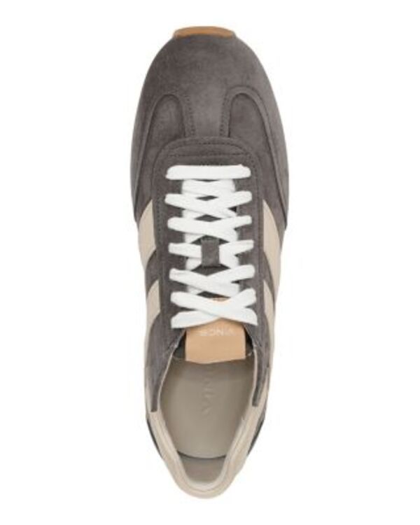 ヴィンス メンズ シューズ スニーカー レース Vince Mens Oasis RunnerM Lace Up Sneakers Bark Grey グレー ヴィンス メンズ シューズ スニーカー レース Vince Mens Oasis RunnerM Lace Up Sneakers Bark Grey グレー