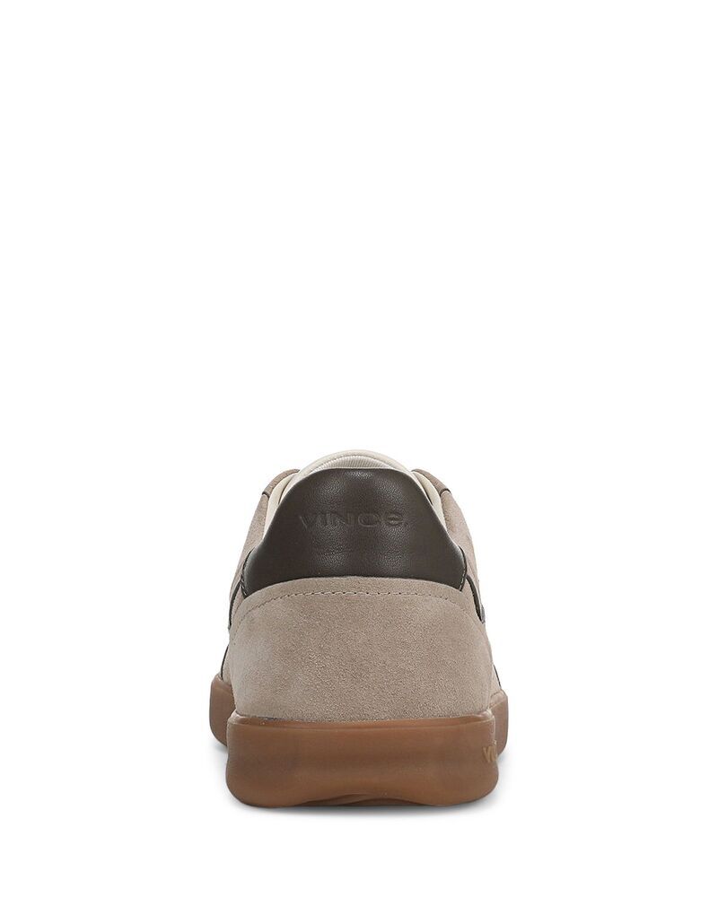 ヴィンス メンズ シューズ スニーカー レース レザー Vince Mens Oasis Leather Lace Up Sneakersandstorm