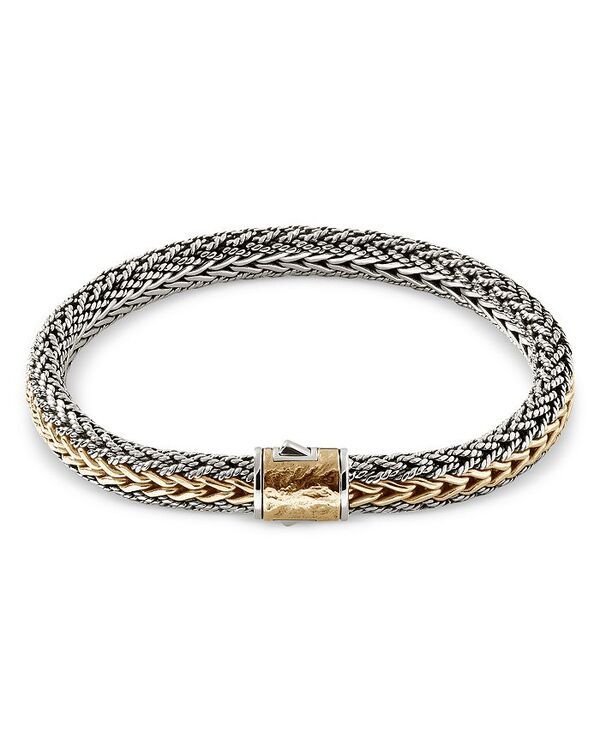 ジョン・ハーディー レディース アクセサリー ブレスレット・バングル・アンクレット JOHN HARDY 18K Yellow Gold Sterling Silver Classic Chain R