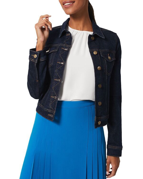 ホッブスロンドン レディース アウター ジャケット・ブルゾン デニム HOBBS LONDON Mariam Denim Jacket Indigo インディゴ 29,770円