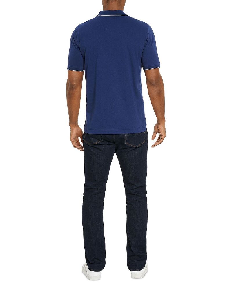 ロバートグラハム メンズ トップス ポロシャツ ニット Robert Graham Rossi Short Sleeve Knit Polo Shirt Exclusive Navy ネイビー