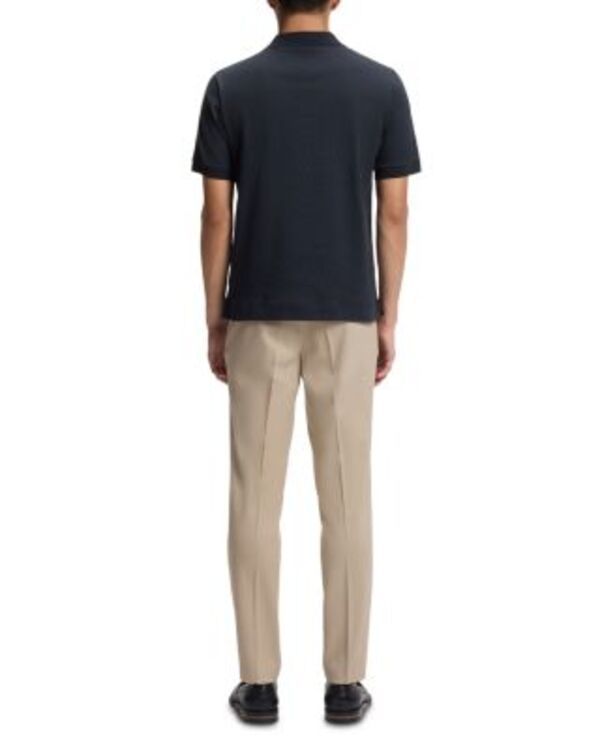 ボス メンズ トップス ポロシャツ BOSS L Parson Polo Shirt Open Beige ベージュ